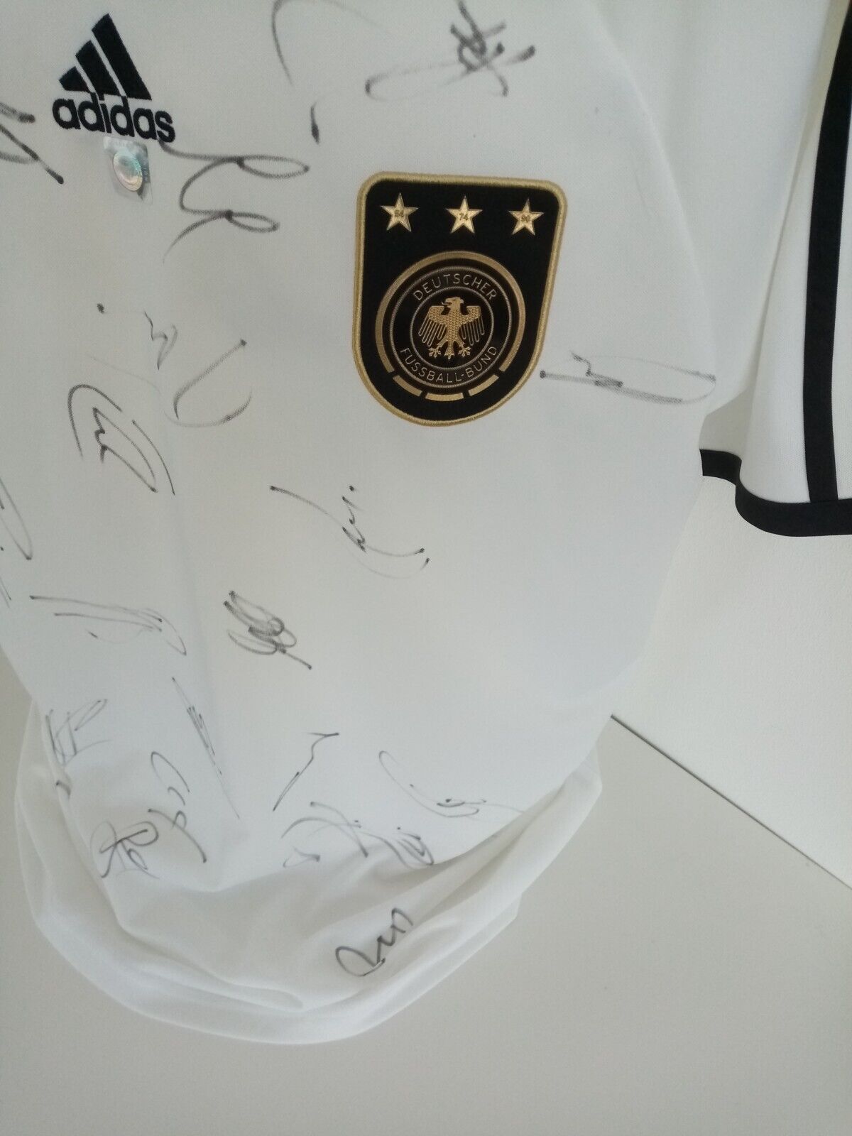Germany jersey World Cup 2010 team signed autograph football DFB adidas new coa XL