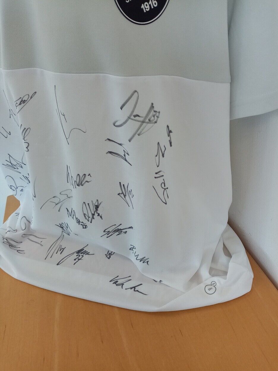 SV Sandhausen jersey 16/17 team signed soccer autograph Puma Signature 3xl