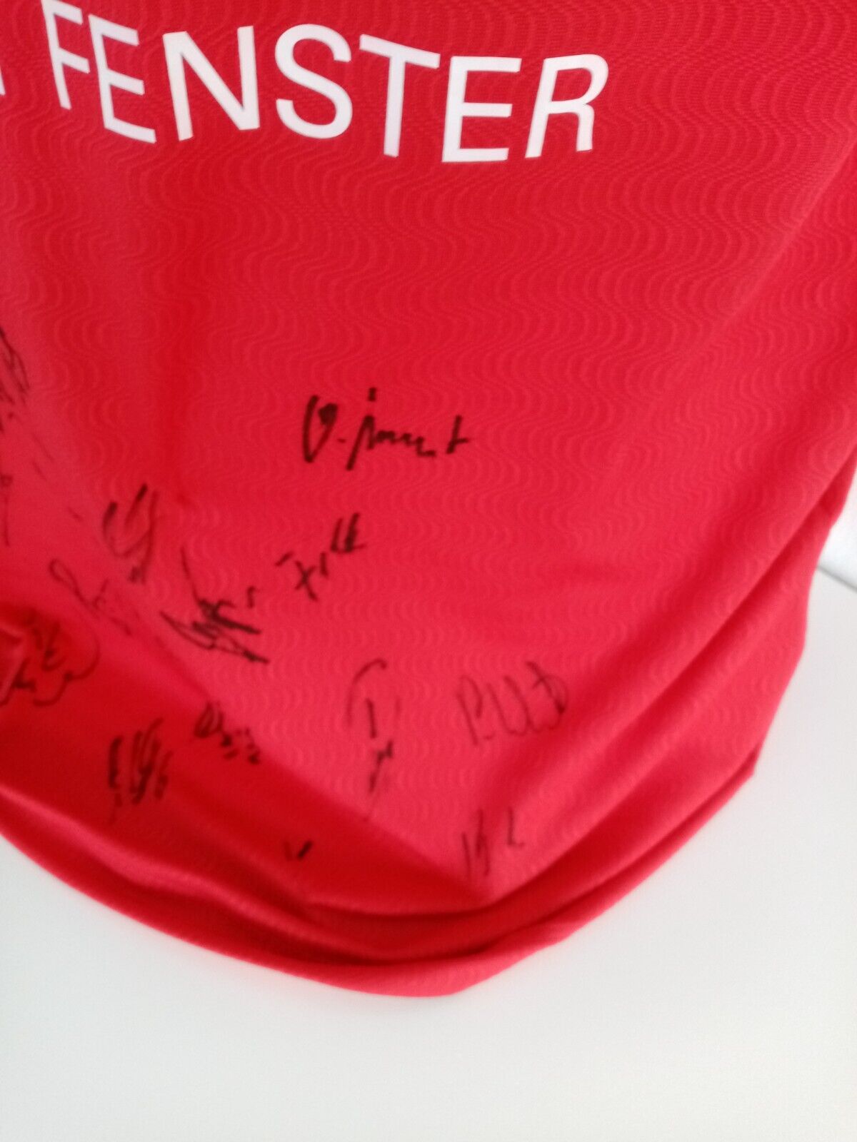 Mainz 05 Jersey 2017/2018 Team Signed Autograph Bundesliga Football Lotto New M