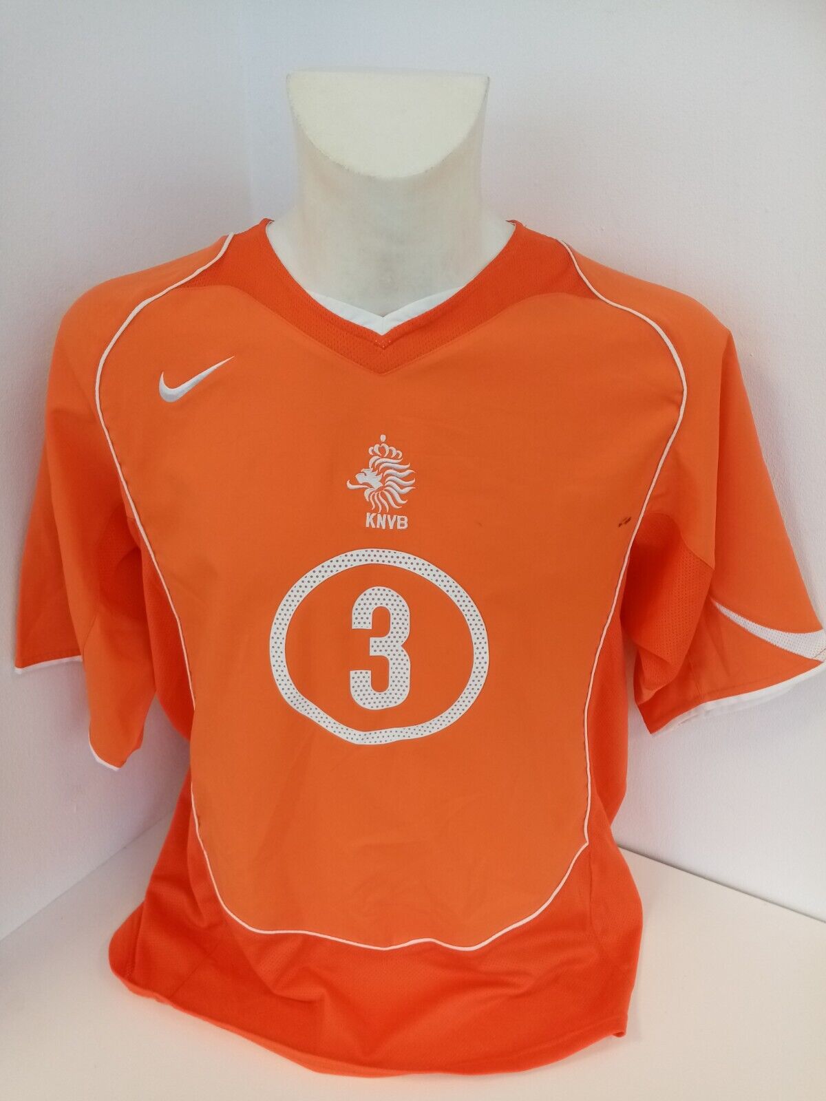 Netherlands jersey Khalid Boulahrouz and Paul Bosvelt signed Holland Nike 176