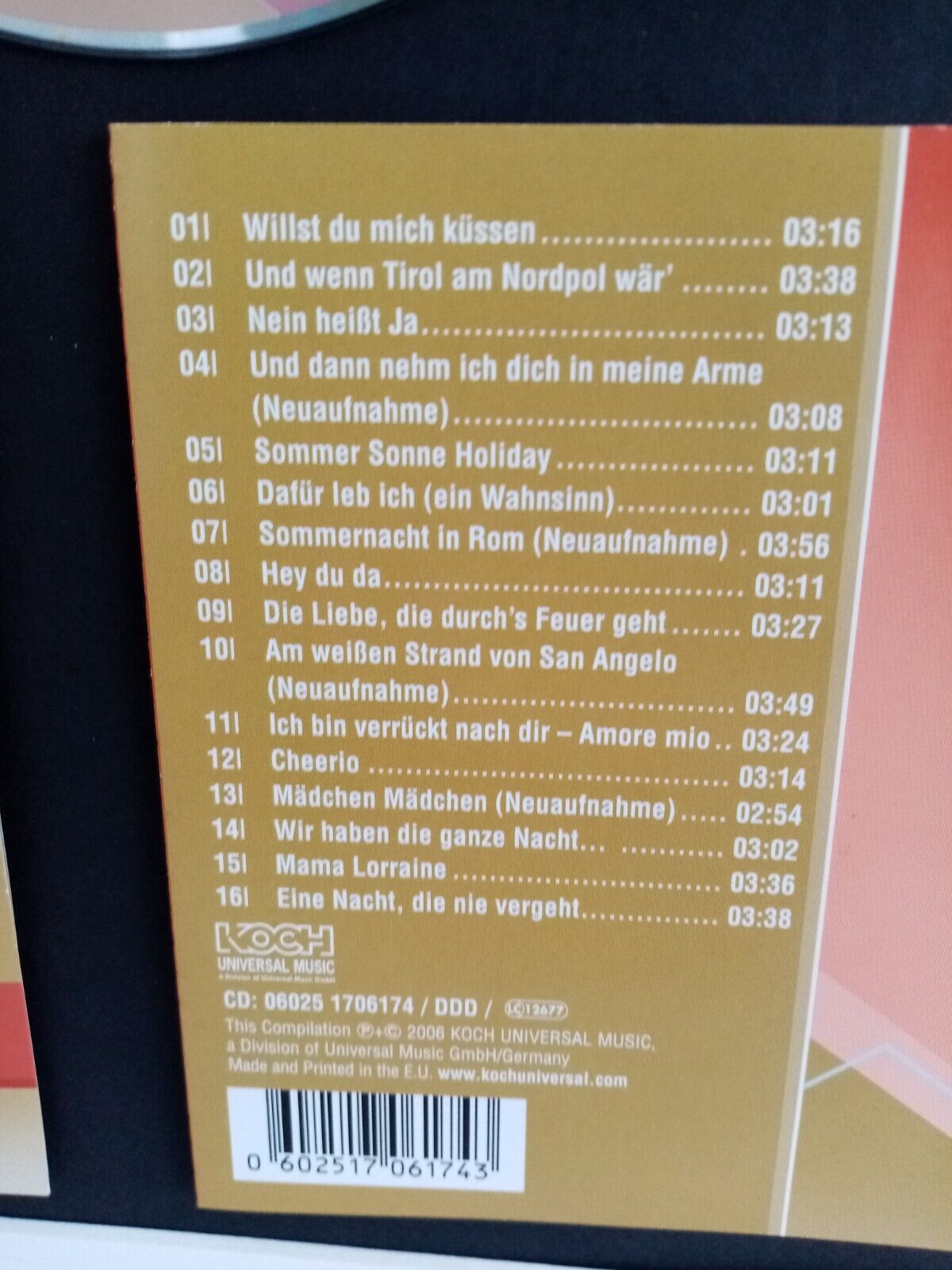 CD / Rohling G. G. Anderson signed + album as part of autograph music Schlager