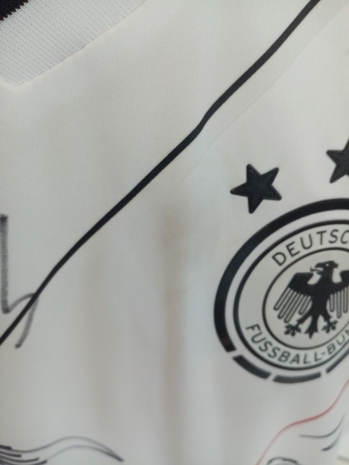 Germany jersey EM 2012 team signed autograph football DFB Euro Adidas Coa XL