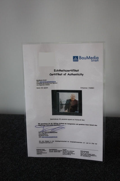 CD, Thomas M. Stein signed, said, music, audiobook, autograph, collect