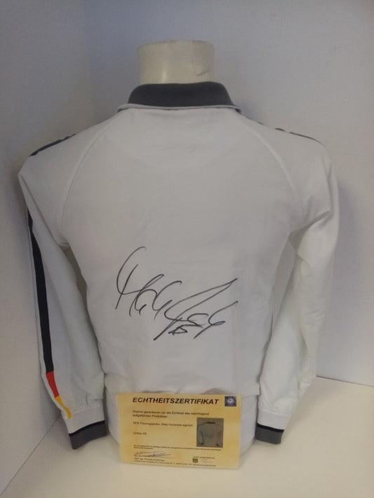 DFB training jacket Mats Hummels signed Germany BVB Dortmund COA jacket XS