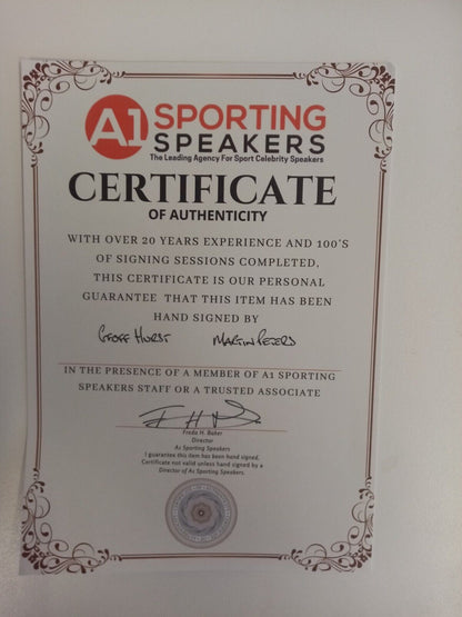 England Replica jersey World Cup 1966 Geoff Hurst + Martin Peters signed Wembley L