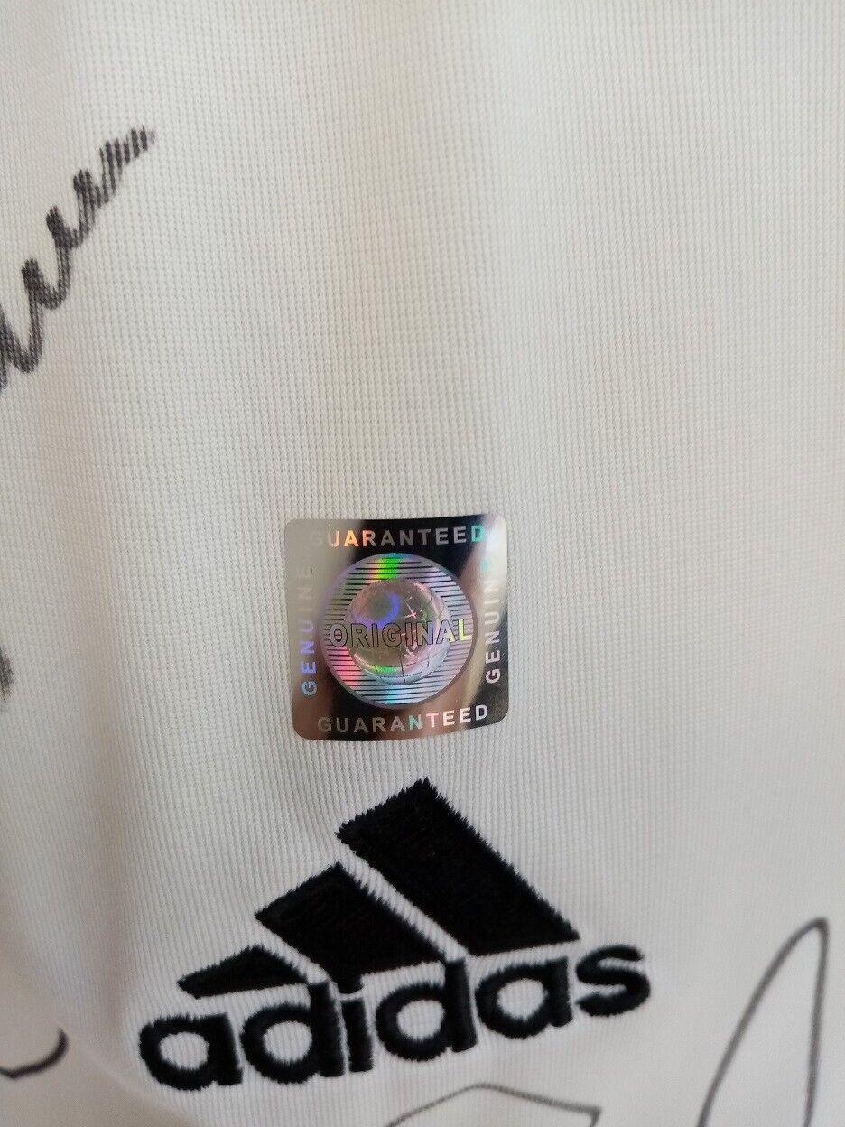 Germany Jersey EM 2004 Team Signed COA Autograph Football DFB Adidas XL