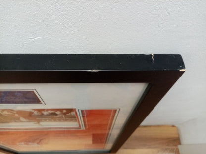 England Repro Trigot WM 1966 + frame team signed autograph Hurst Charlton Coa