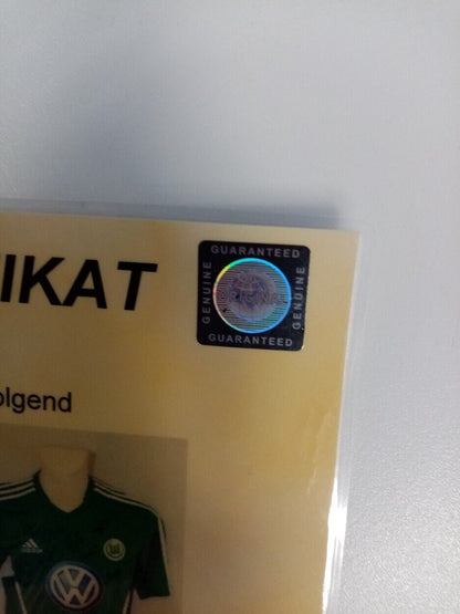 VfL Wolfsburg jersey 2012/2013 team signed wolves autograph adidas bundesliga m