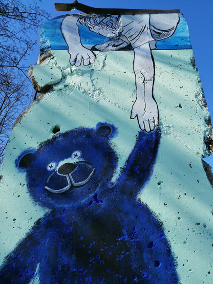 Mino Art Painted Berlin Mauer - Real Wall Element segment