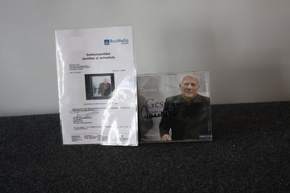 CD, Thomas M. Stein signed, said, music, audiobook, autograph, collect