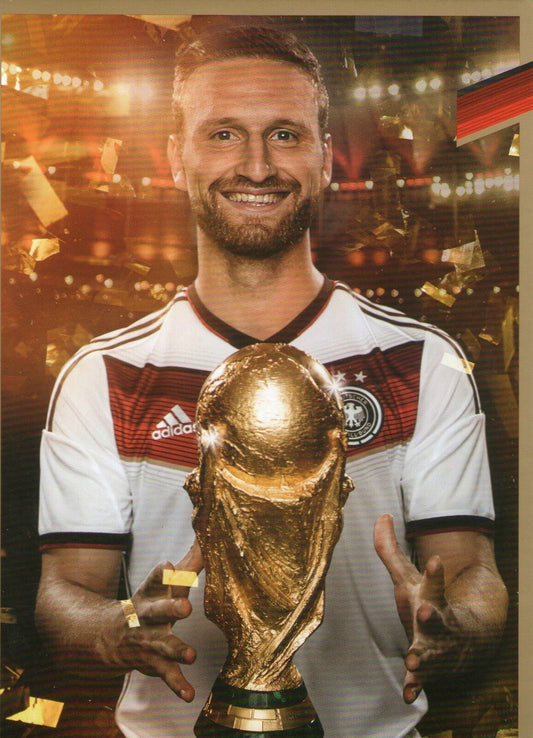 Limited, Limited Edition DFB autograph card! Shkodran Mustafi!! RARE!!, Gold