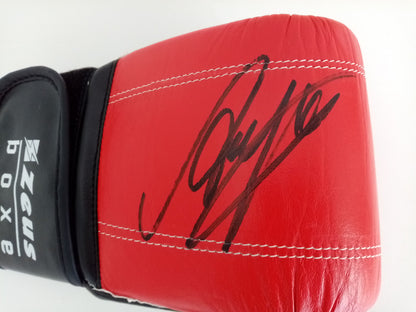 Sandbag glove Axel Schulz signed autograph signature boxing new coa
